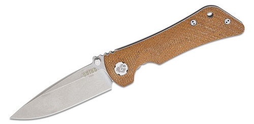 Southern Grind Spider Monkey Drop Point Satin w/ Micarta Handle