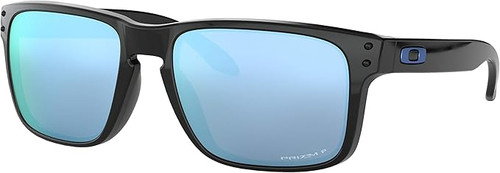 Oakley Holbrook Polished Black with Prizm Deep Water Polarized Lens