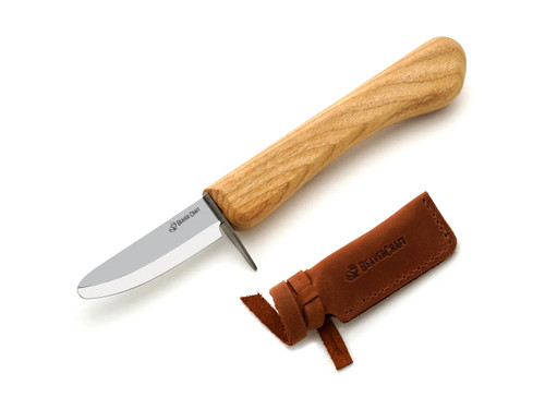 BeaverCraft C1 Whittling Knife for Kids and Beginners Leather Sheath