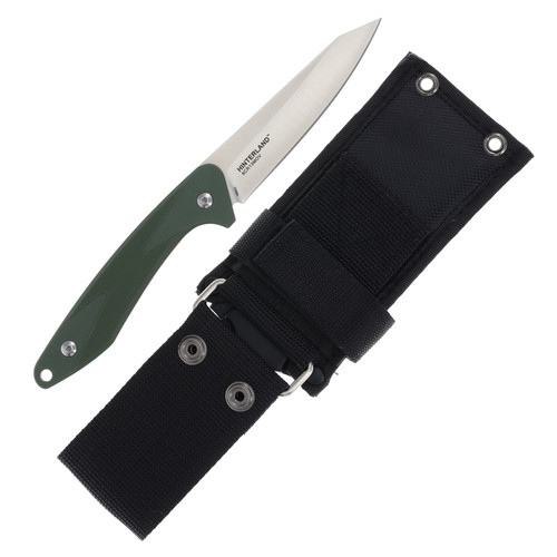 Elk Ridge Hinterland Fixed Blade Knife (Green G-10)