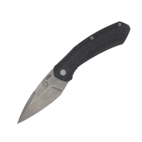 Case Westline Spring-Assisted Linerlock Folding Knife (Marbled Carbon Fiber)