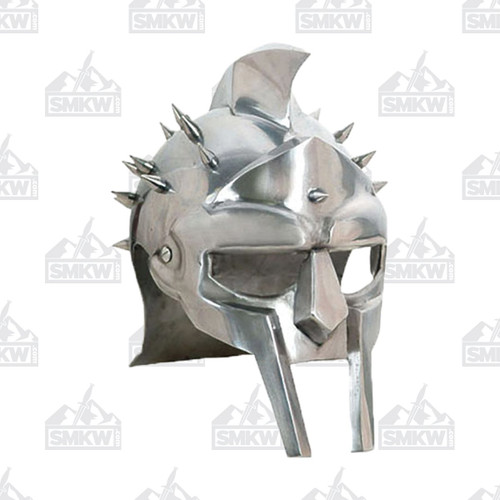 Roman Gladiator Spike Helmet 18 Gauge Steel