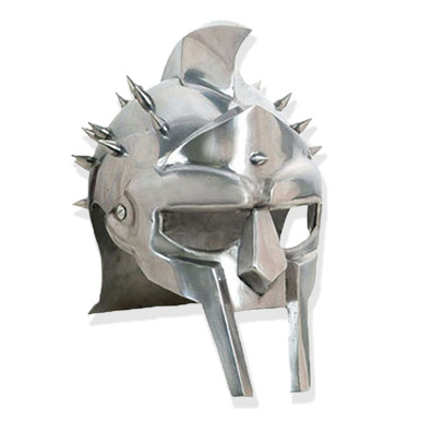 Roman Gladiator Spike Helmet 18 Gauge Steel