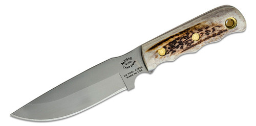 Knives of Alaska Bush Camp Knife 6in Drop Point Fixed Blade