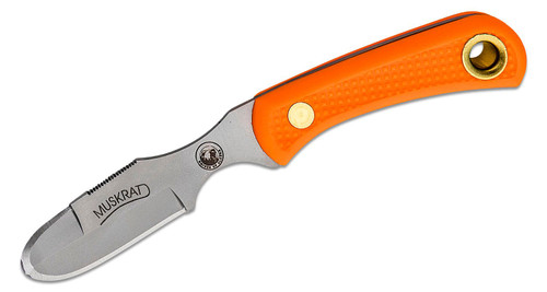 Knives Of Alaska Muskrat Orange Fixed