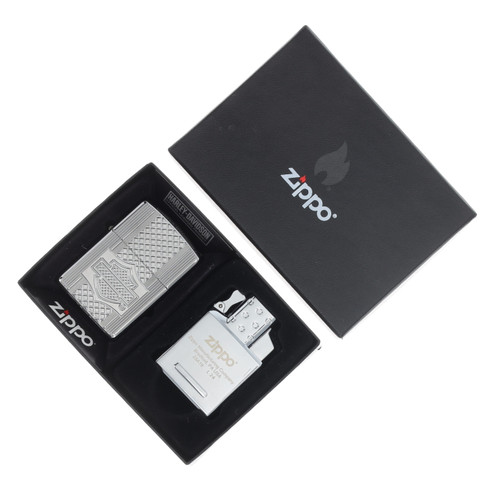 Zippo Harley Davidson Lighter and Butane Insert Gift Set ZP48861