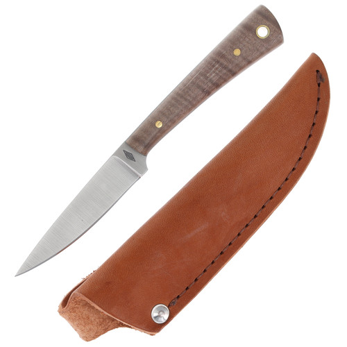 Battle Horse Knives Birch River (01 Steel  Flat Grind  Maple Handle)