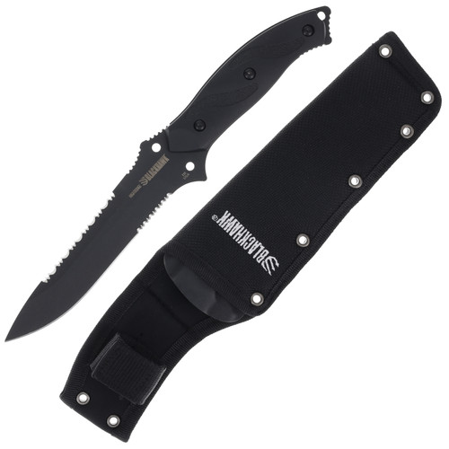 Blackhawk Nightedge Fixed Blade With Molle Compatible Ballistic Sheath