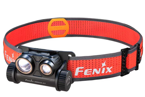 Fenix HM65R-DT Rechargeable Headlamp Black 1500 Lumens