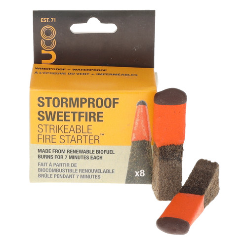 Uco Ware Stormproof Sweetfire Strikeable Fire Starter 8 pk