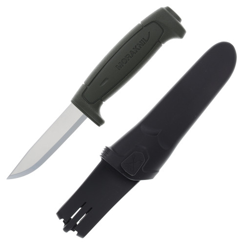 Morakniv Basic 511 Fixed Blade Knife (Military Green Polymer)