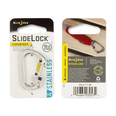 Nite Ize Slidelock Carabiner Silver