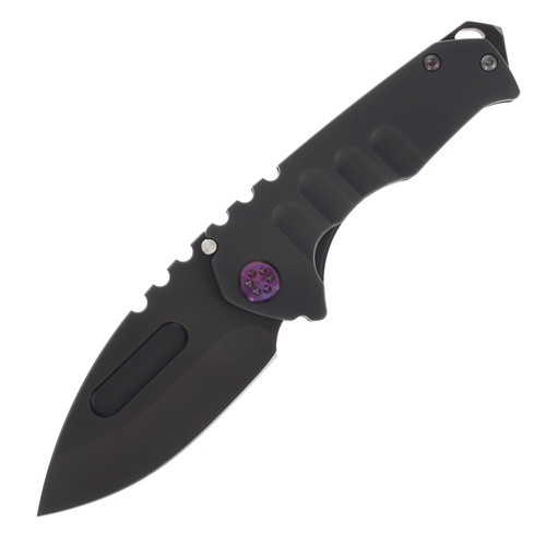 Medford Praetorian Genesis T 3.3in Plain PVD Drop Point Blade Violet