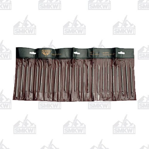 25 Piece Carbon Steel Pick Set