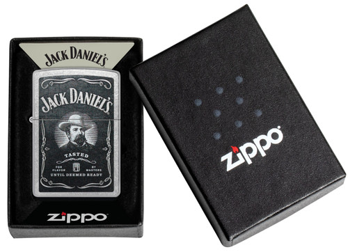Zippo Jack Daniels Mr. Jack Street Chrome Lighter