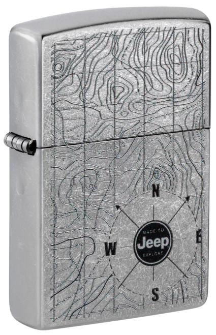 Zippo 207 Jeep Compass and Topo Design Lighter