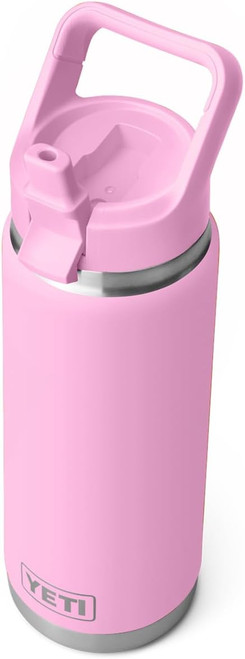 Yeti Rambler 26 oz C Straw Bottle Power Pink