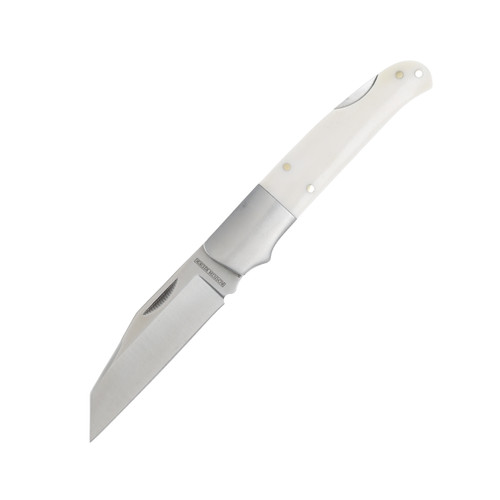 Rough Ryder Winter Bone White Walker Lockback Folding Knife