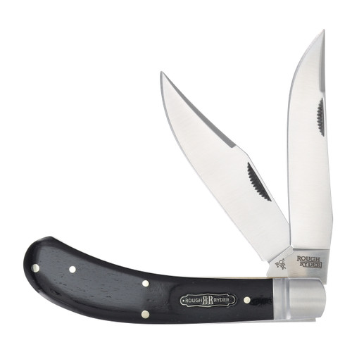 Rough Ryder Black Reserve Black Smooth Bone Bearhead Saddlehorn