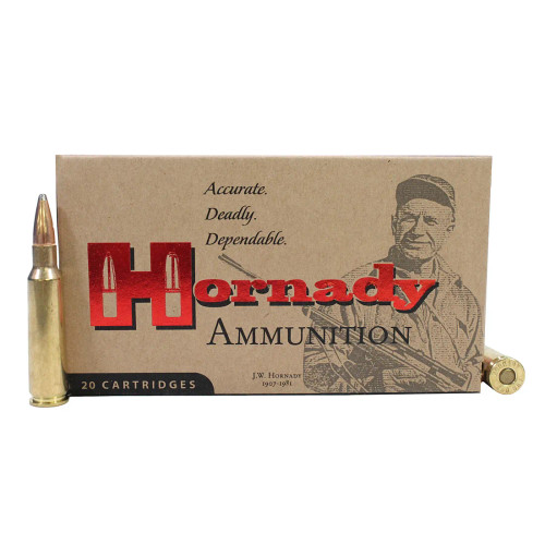 Hornady Custom 250 Savage 100 Grain Centerfire 20 Rounds Interlock SP