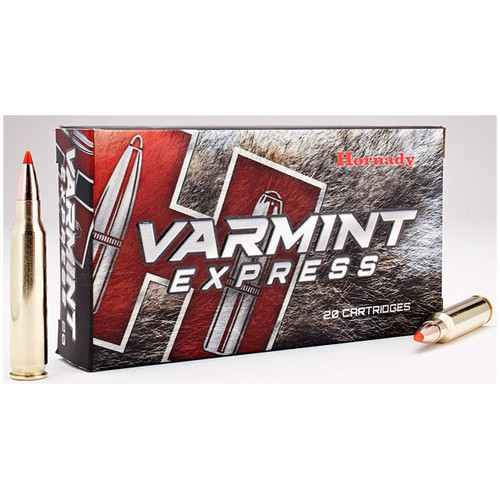 Hornady Varmint Express 223 Remington 55 Grain Centerfire 20 Rounds V-Max Spitzer