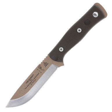 TOPS Fieldcraft By Brothers of Bushcraft Coyote Tan Canvas Micarta