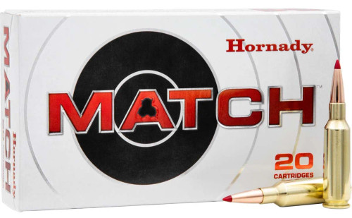 Hornady Match 223 Remington Ammunition 73 Grain 20 Rounds ELD Match SP