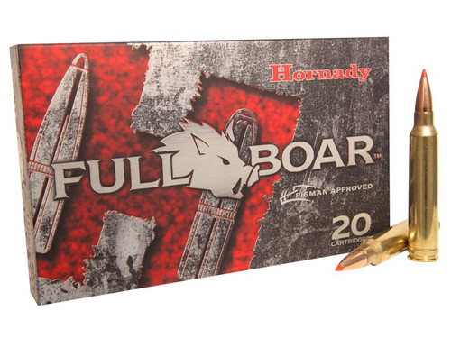 Hornady Full Boar 300 Winchester Magnum 165 Grain Brass 20 Rounds GMX PTBT