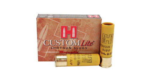 Hornady Custom Lite 20 Gauge 2.75in 250 Grain Plastic 5 Rounds FTX Sabot Slug