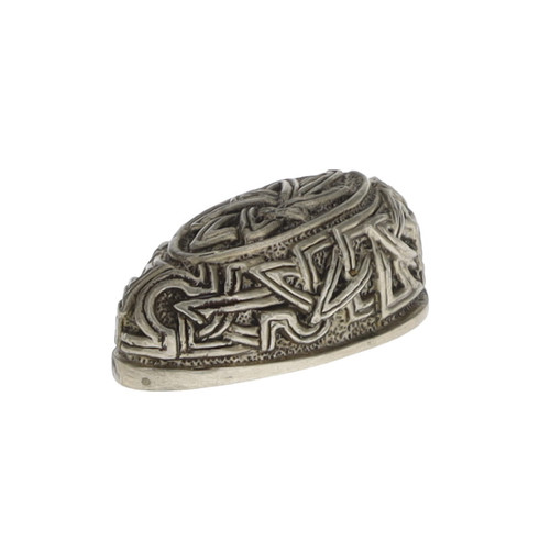 Swan Lake Knives Nickel Silver Pommel #22 Celtic 440105N