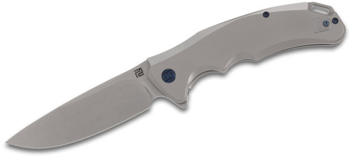 Artisan Cutlery Tradition Framelock Folding Knife (Gray Titanium)