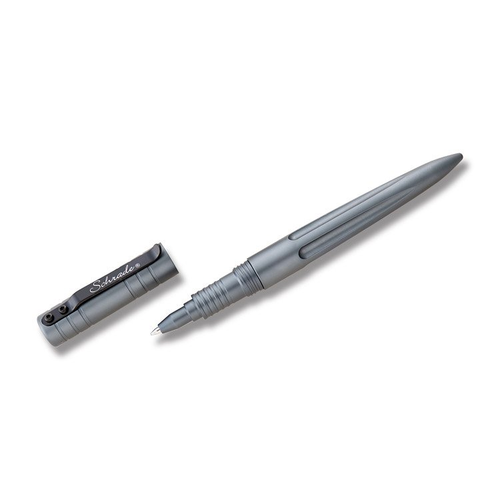 Schrade SCPENG Gray Tactical Pen with 6061-T6 Aluminum Construction Model SCPENG