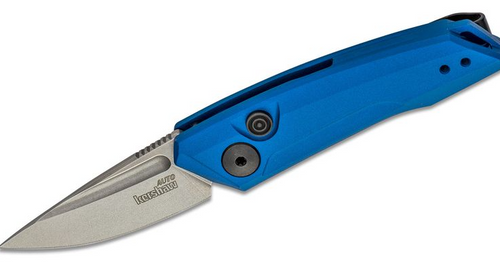 Kershaw Launch 9 Automatic OTS Blue 1.80in Single Edge