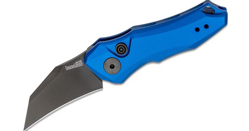 Kershaw Launch 10 OTS Automatic Blue Black 1.9in Plain