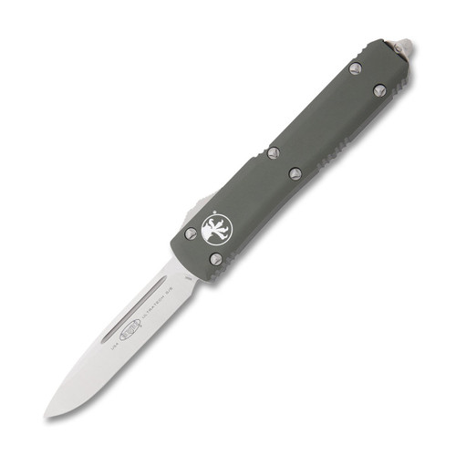 Microtech Ultratech Out-the-Front Automatic Knife (S/E Satin | OD Green)