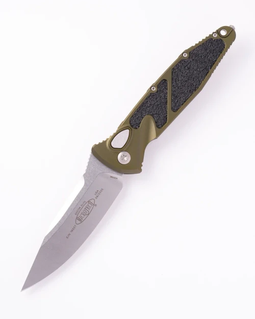 Microtech Socom Elite OTS Auto Stonewash Standard OD Green MT160A10OD