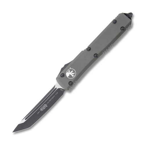 Microtech Ultratech Out-The-Front Automatic Knife (S/E Black T/E | OD Green)