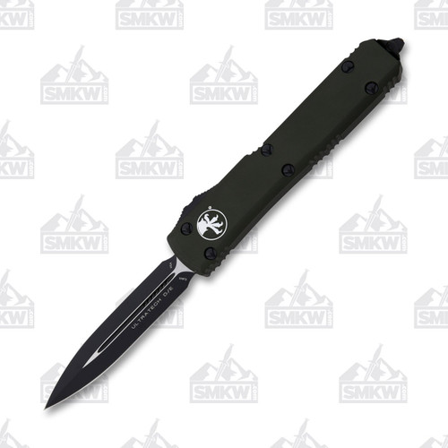 Microtech Ultratech Out-The-Front Automatic Knife (D/E Black | OD Green)