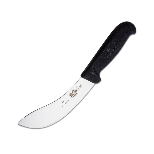 Victorinox Fibrox Pro Beef Skinning Knife Black 6 Inch Plain Satin