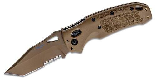 Hogue Sig K320 M17/M18 Folding Knife 3.5in Coyote PS Tanto Blade