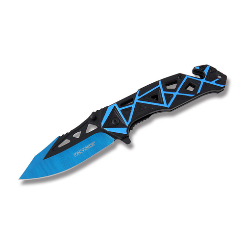 TAC FORCE 4.5" KNIFE BLUE & BLACK   (SA)