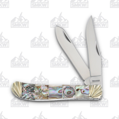Rough Ryder Exotic Abalone Trapper Folding Knife
