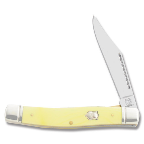 Rough Ryder Yellow Single Blade Stockman RR1358