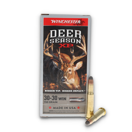 Winchester Deer Season XP 30-30 Winchester 150 Grain Brass Centerfire 20 Rounds Extreme Point PT