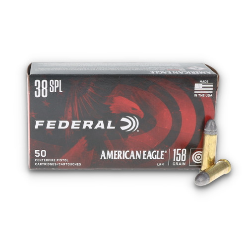 FEDERAL 38 SPL 158GR RN