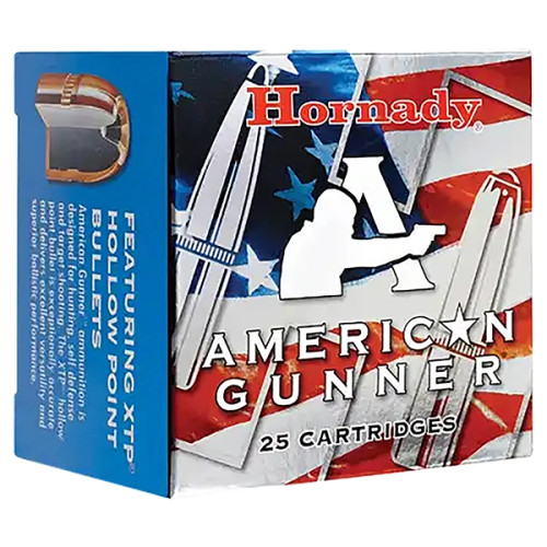 Hornady American Gunner 38 Special 125 Grain Brass 25 Rounds XTP JHP