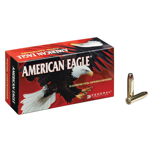 Federal American Eagle 38 Super +P Ammunition 115 Grain JHP 50 Rounds