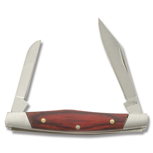 Pen Knife with Red Wood Handle
