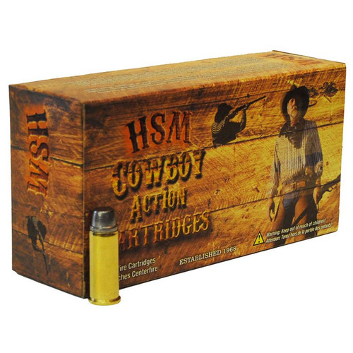 HSM Cowboy Action .32-20 WCF 115gr Soft Cast RNFP Brass Ammo 50Rds