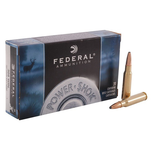 Federal Power-Shok 308 Winchester/7.62 NATO Ammunition 180 Grain Soft Point 20 Rounds